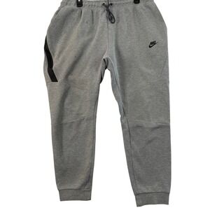 Nike Tech Fleece Joggers Mens XXL Heather Grey Sweatpants CU4495-063